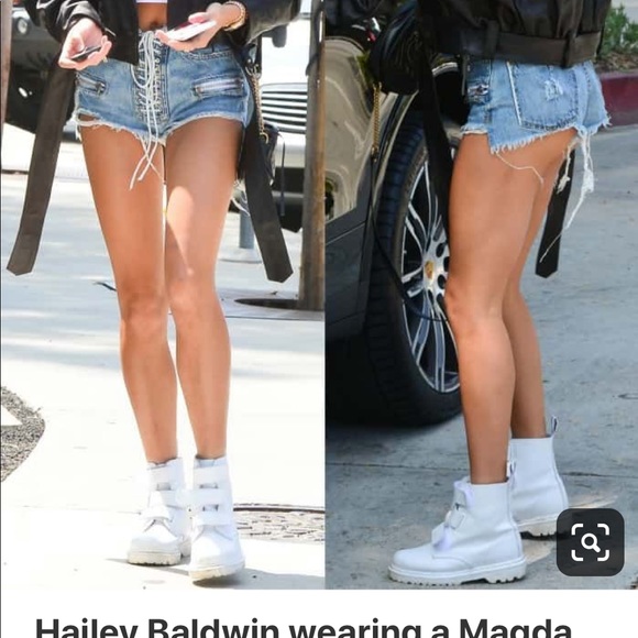 ISO WHITE DOC MARTENS CORALIA - Picture 2 of 3